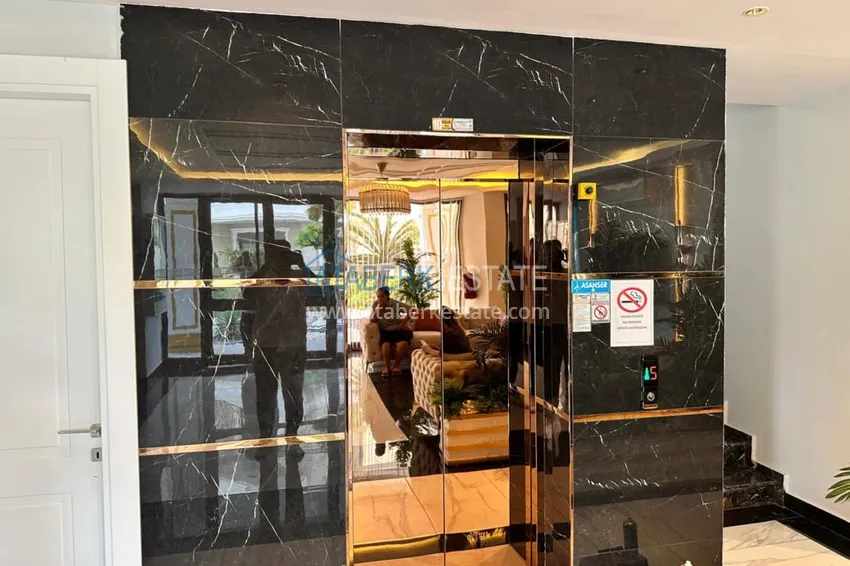 Квартира 2+1 с чистовой отделкой в новом жилом комплексе, район Оба – Алания 9 