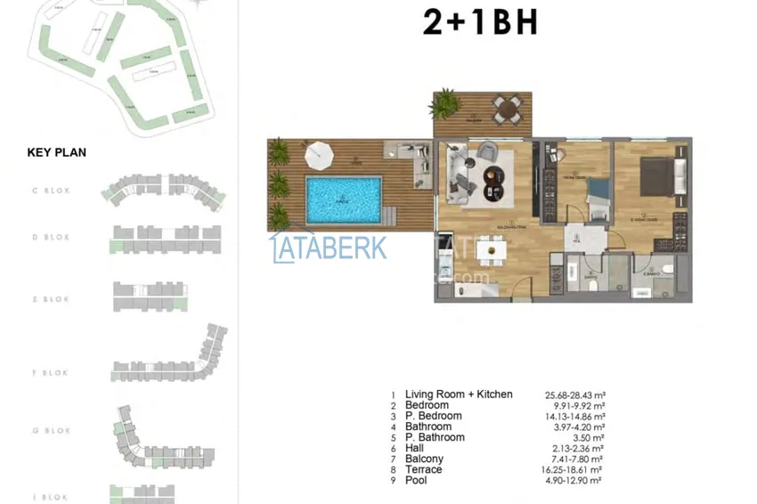 Купить дешево Первый и единственный ГОСУДАРСТВЕННЫЙ проект в Анталии - район Аксу, Алтынташ 10 