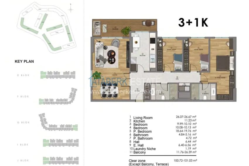Купить дешево Первый и единственный ГОСУДАРСТВЕННЫЙ проект в Анталии - район Аксу, Алтынташ 27 