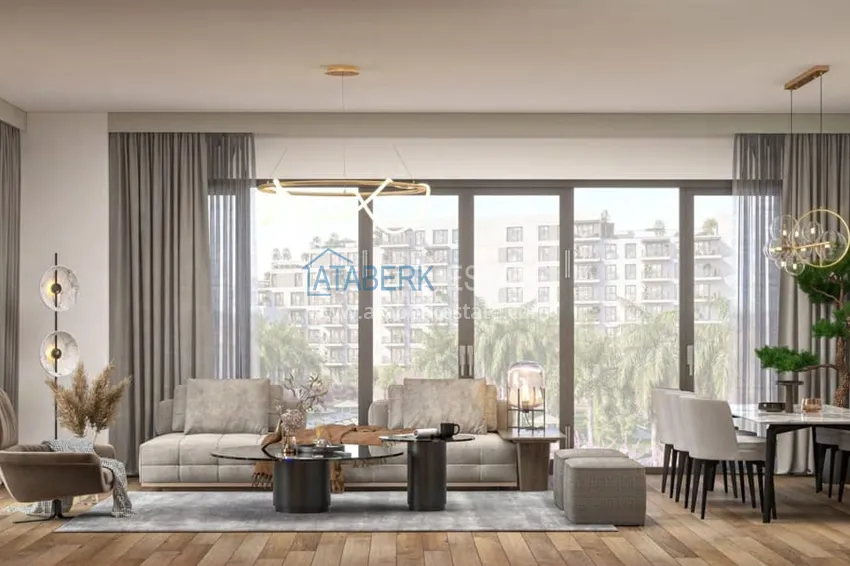 Приобрести Первый и единственный ГОСУДАРСТВЕННЫЙ проект в Анталии - район Аксу, Алтынташ 1 