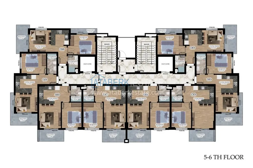 Купить дешево Квартиры от инвестора в строящемся комплексе премиального класса – Алания, Паяллар 1