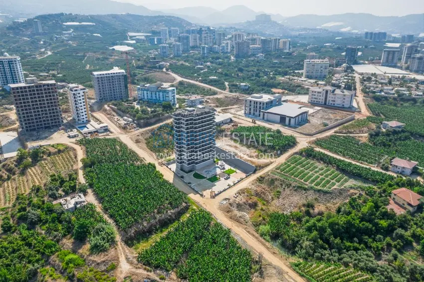 Двухкомнатная квартира с чистовой отделкой в новом комплексе - район Махмутлар, Алания 1 