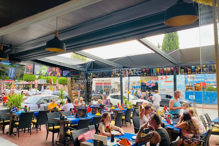 Готовый Бизнес с Гарантированным Доходом. Кафе в Центре Алании, Район Дамлаташ 15 