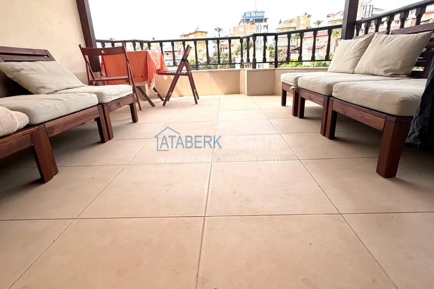 Приобрести Триплекс вилла в коттеджном комплексе в 300 метрах от моря в районе Кестель, Алания 12