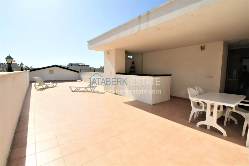 Двухкомнатная меблированная квартира в районе пляжа Клеопатра, центр Алании 15 