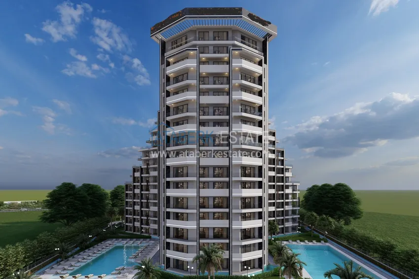 Масштабный курортный комплекс на этапе строительства – Северный Кипр, Газиверен 10 