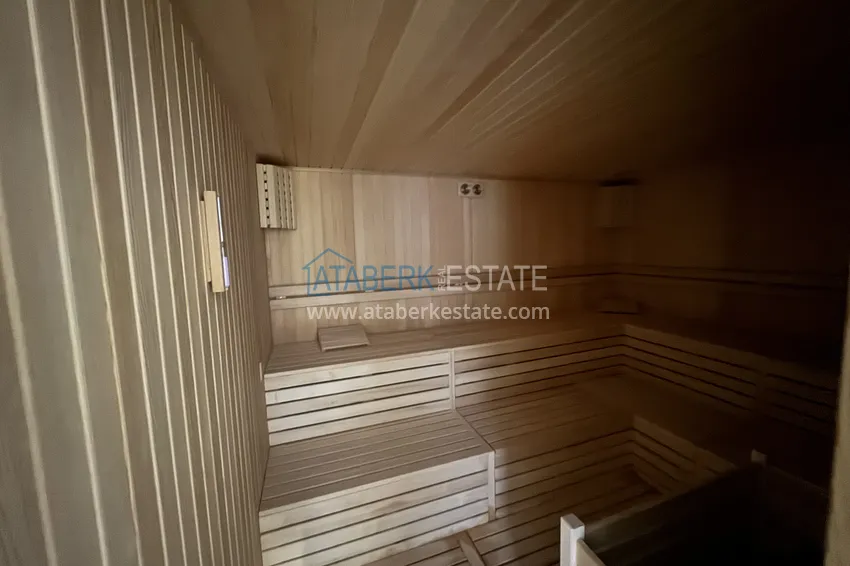 Дуплекс 2+1 с видом на море и горы – район Каргыджак, Алания 10 