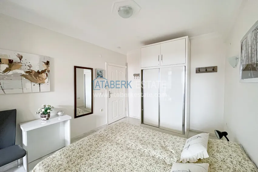 Приобрести Недвижимость под ВНЖ! Трехкомнатная квартира под ключ с видом на море в районе Тосмур, Алания 10 