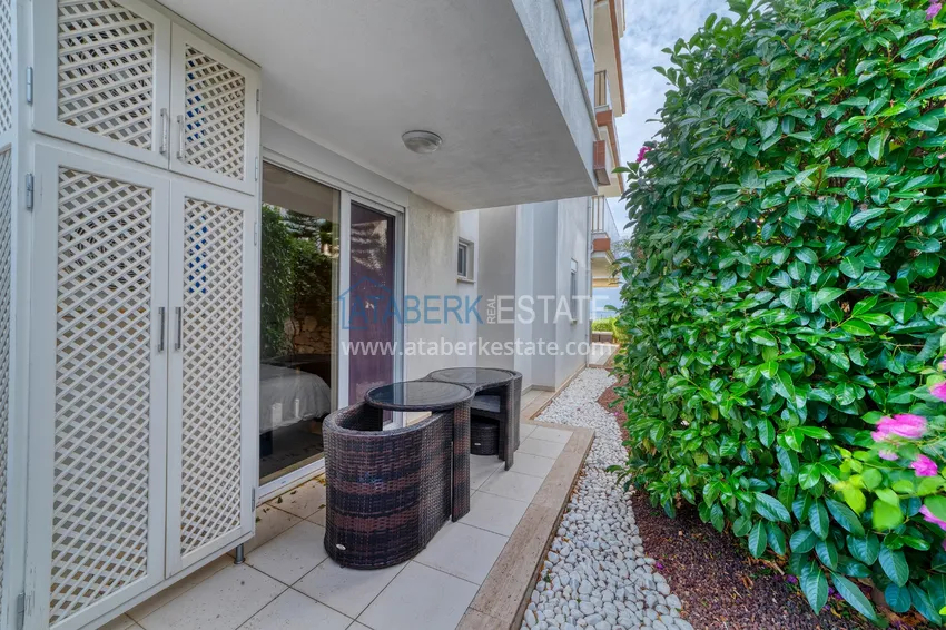 Приобрести Линейна квартира 3+1 под ключ с выходом в сад и видом на море - район Конаклы, Алания 11 