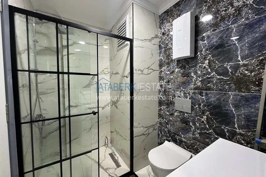 Приобрести Двухкомнатные меблированные квартиры с видом на море, район Кестель, Алания 11