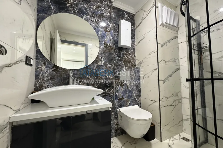 Приобрести Двухкомнатные меблированные квартиры с видом на море, район Кестель, Алания 26