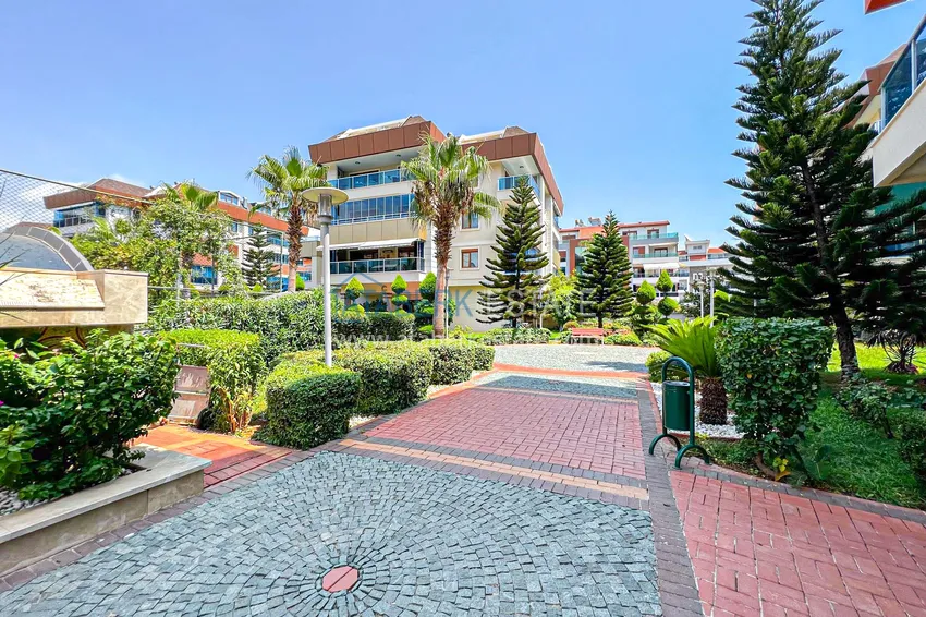 Двухкомнатная квартира под ключ в престижном комплексе, район Оба, Алания 11