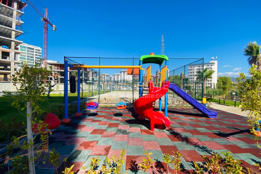 Краткосрочная аренда от 10 дней - двухкомнатной квартиры в районе Авсаллар, Алания №66 11 