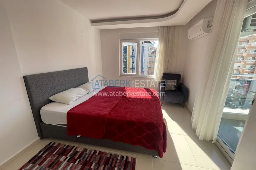 Приобрести Меблированная трехкомнатная квартира в районе Тосмур, Алания 11 