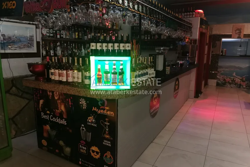 Готовый Бизнес с Гарантированным Доходом. Кафе в Центре Алании, Район Дамлаташ 19 