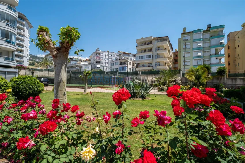 Квартира 2+1 меблированная с видом на горы и море в престижном комплексе, район Джикджилли – Алания 18 