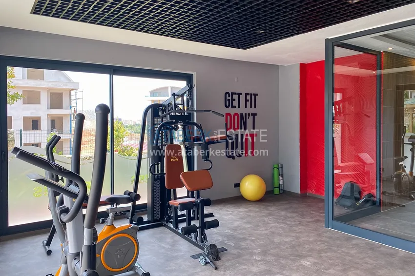 Новый современный жилой комплекс в Алании, район Оба 12 