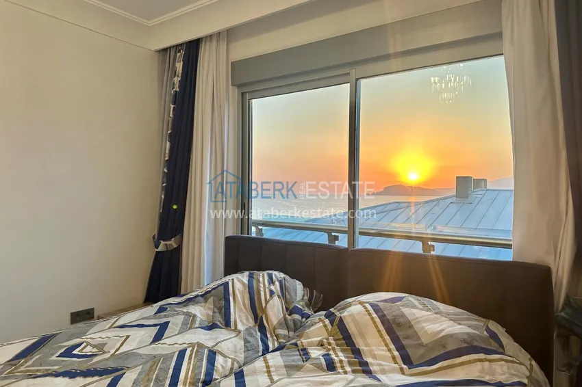 Приобрести Квартира в Махмутларе с дизайнерским интерьером и прямым видом на море 13 