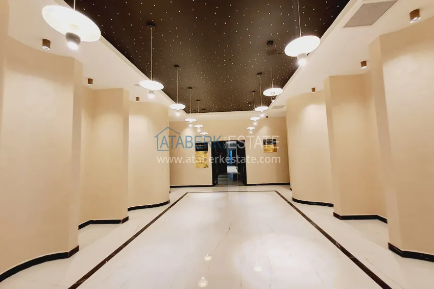 Новый жилой комплекс в центре Алании - район пляжа Кейкубат 12 