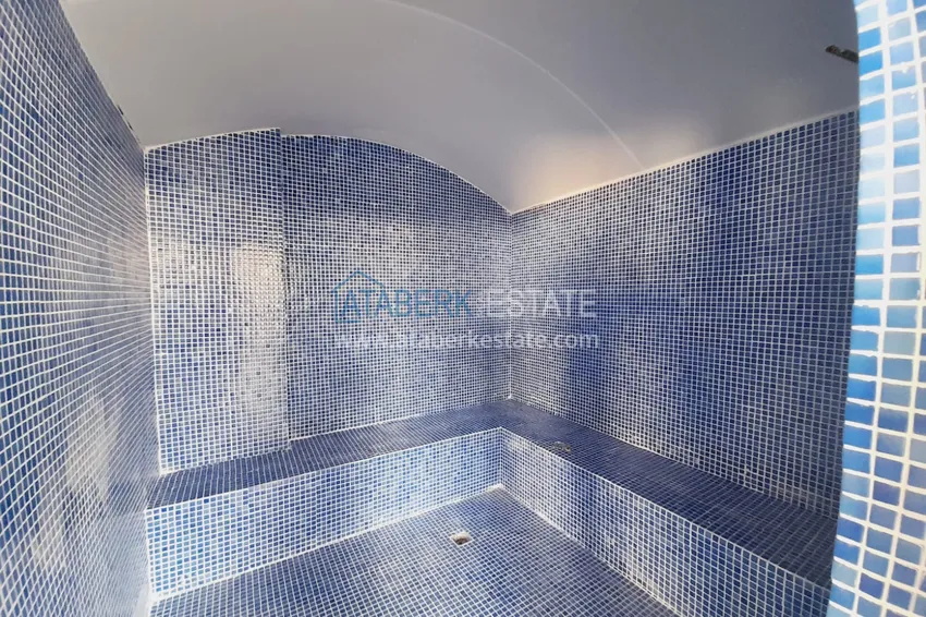 Двухуровневая квартира с чистовой отделкой в новом комфортабельном комплексе в районе Оба, Алания 12 