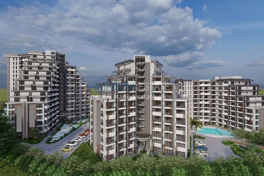 Масштабный курортный комплекс на этапе строительства – Северный Кипр, Газиверен 13 