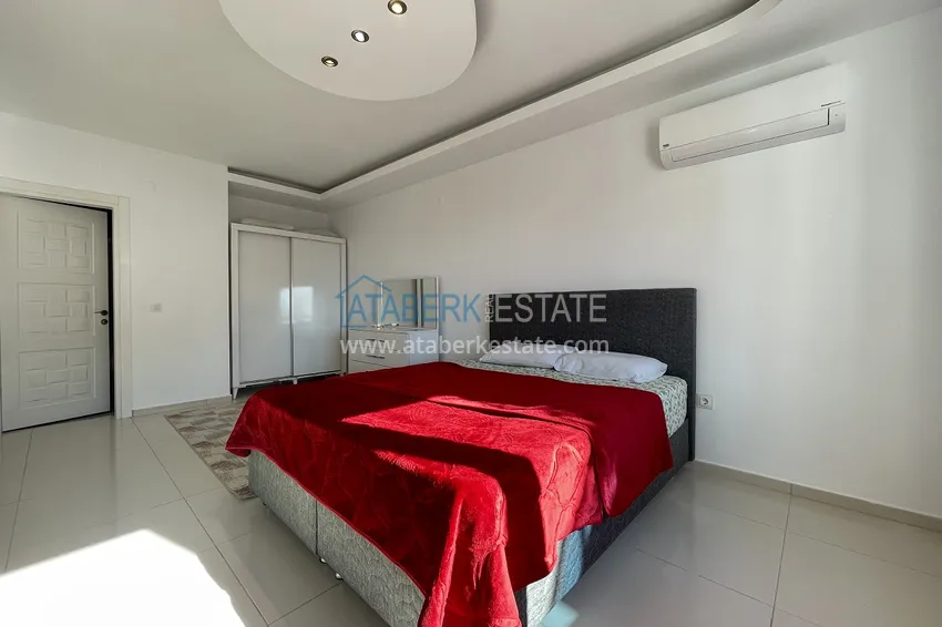 Приобрести Меблированная трехкомнатная квартира в районе Тосмур, Алания 13 