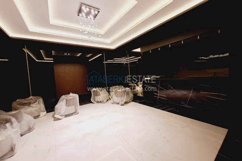 Новый жилой комплекс в центре Алании - район пляжа Кейкубат 13 