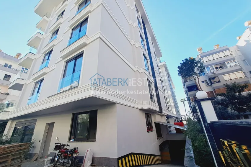 Двухкомнатная квартира под ключ с видом на море – район пляжа Кейкубат, центр Алании 15 