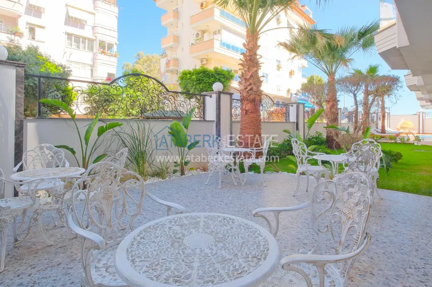 Двухкомнатная квартира под ключ с видом на море – район пляжа Кейкубат, центр Алании 16 