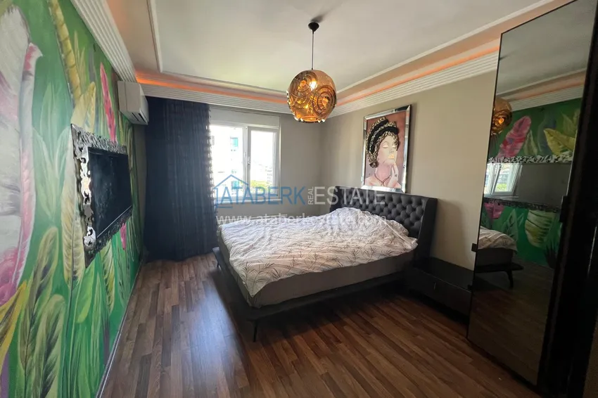 Приобрести Квартира 3+1 меблированная с открытым видом на море, подходит под ВНЖ и гражданство - Тосмур, Алания 16 