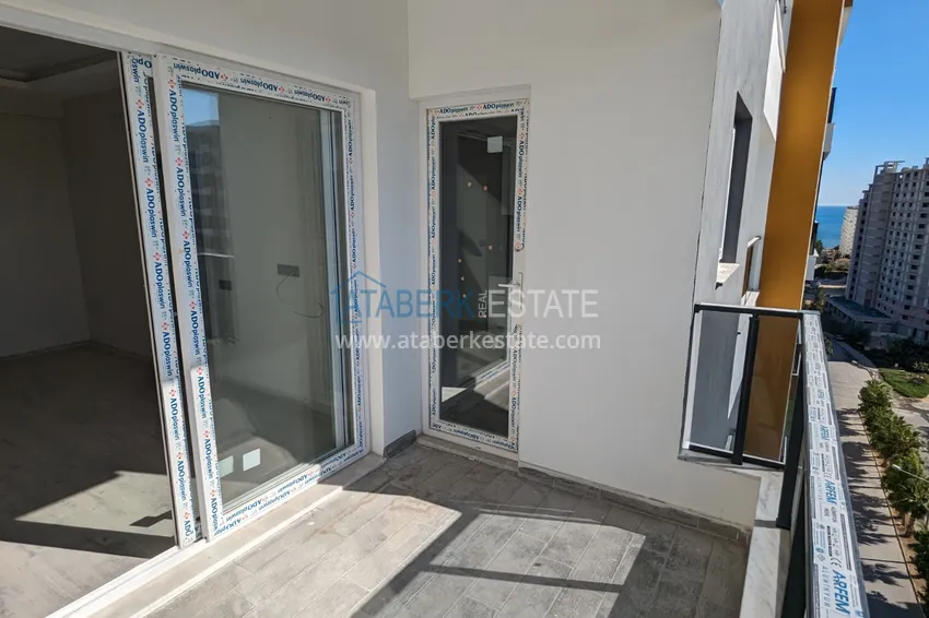 Приобрести Двухкомнатный пентхаус с чистовой отделкой, видом на горы и море - Томюк, Мерсин 15 