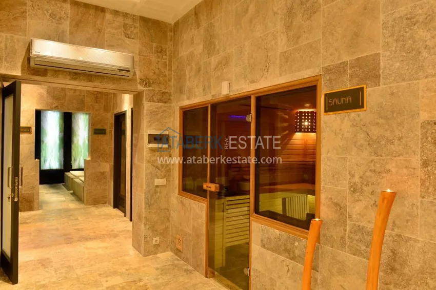 Трехкомнатная квартира под ключ с видом на море на первой береговой линии – Оба, Алания 16 