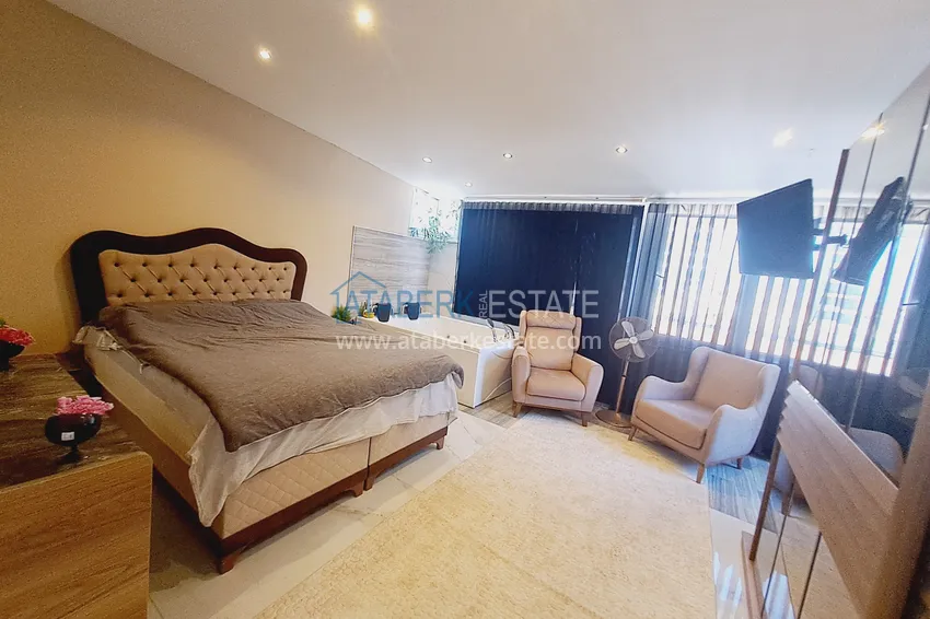 Приобрести Просторный пентхаус-дуплекс 6+1 в Махмутларе, р-н вторничного рынка - 150 метров от моря 17 