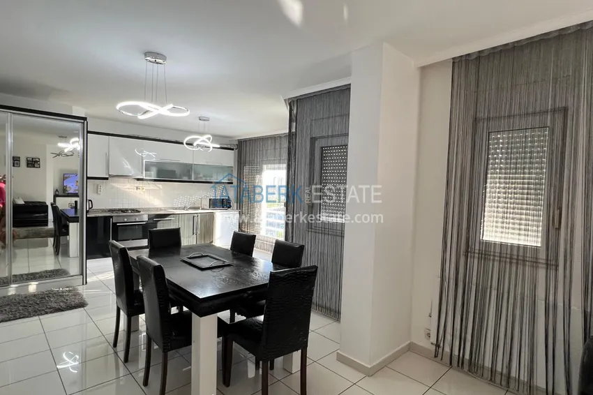 Приобрести Четырёхкомнатная квартира с видом на горы в районе Хурма, Коньяалты, Анталия 16