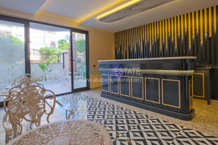 Двухкомнатная квартира под ключ с видом на море – район пляжа Кейкубат, центр Алании 27 