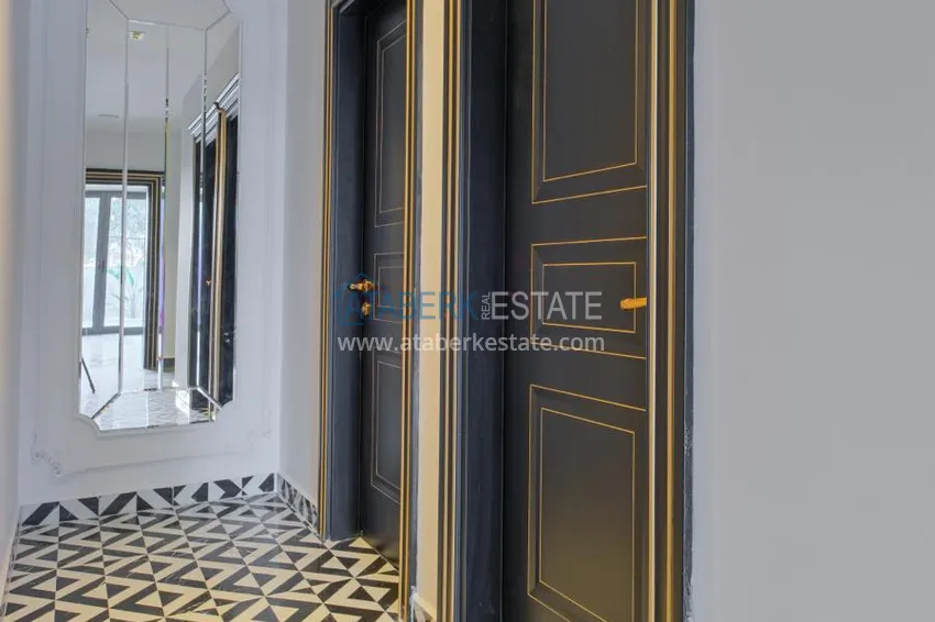 Двухкомнатная квартира под ключ с видом на море – район пляжа Кейкубат, центр Алании 29 