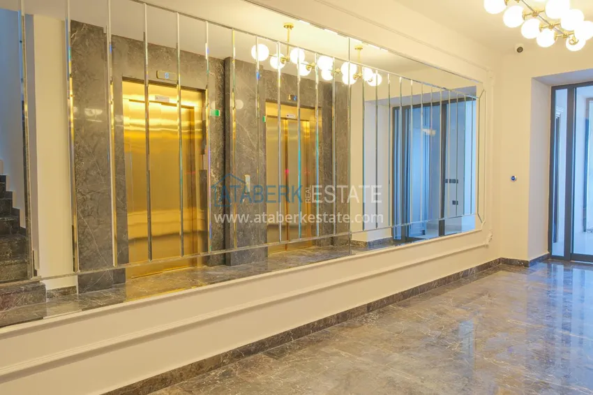 Двухкомнатная квартира под ключ с видом на море – район пляжа Кейкубат, центр Алании 30 