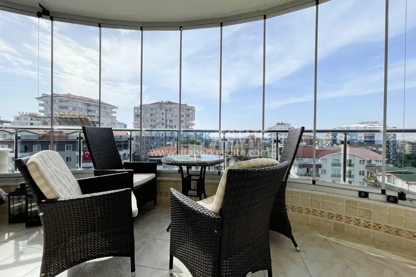 Приобрести Недвижимость под ВНЖ! Трехкомнатная квартира под ключ с видом на море в районе Тосмур, Алания 17 