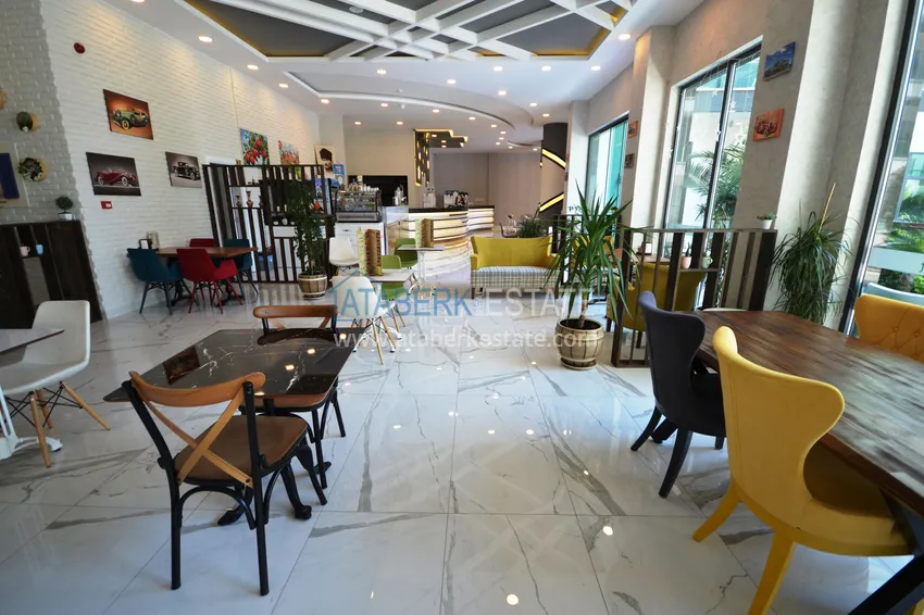 Квартира 1+1 меблированная в резиденции премиум сегмента, район Каргыджак – Алания 19 