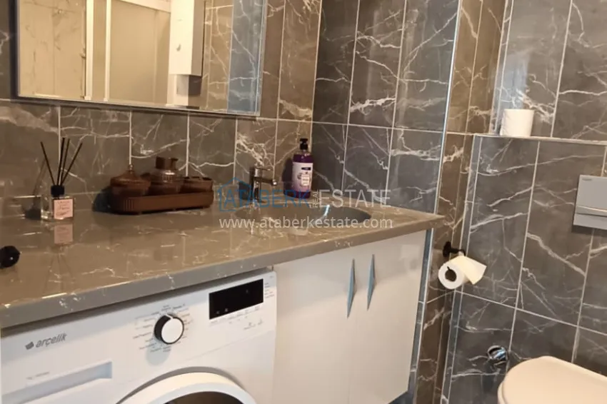 Приобрести Краткосрочная аренда от 10 дней - двухкомнатной квартиры в районе Авсаллар, Алания №66 16 