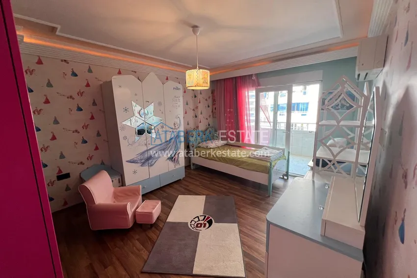 Приобрести Квартира 3+1 меблированная с открытым видом на море, подходит под ВНЖ и гражданство - Тосмур, Алания 18 