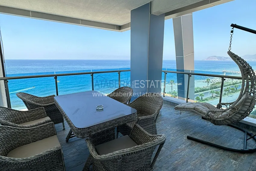 Приобрести Квартира в Махмутларе с дизайнерским интерьером и прямым видом на море 17 