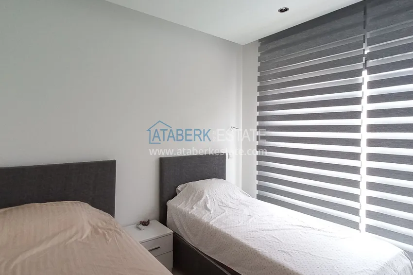 Приобрести Трехкомнатная квартира под ключ с видом на море на первой береговой линии – Оба, Алания 17 