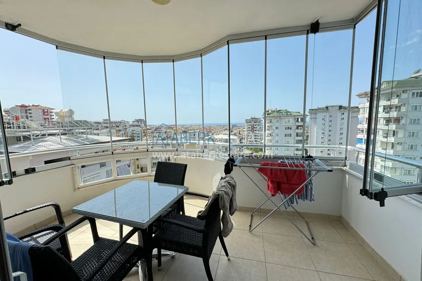 Приобрести Квартира 2+1 меблированная с видом на горы и море в престижном комплексе, район Джикджилли – Алания 17 