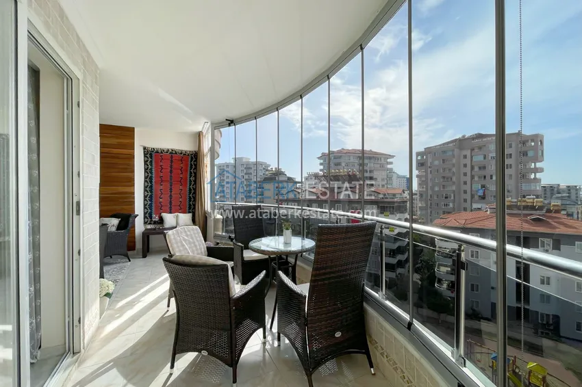 Приобрести Недвижимость под ВНЖ! Трехкомнатная квартира под ключ с видом на море в районе Тосмур, Алания 18 