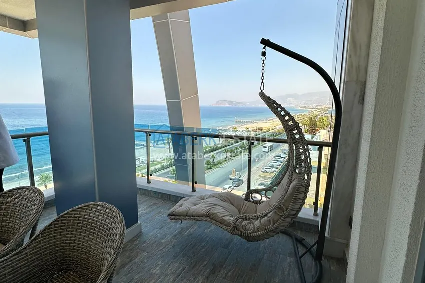 Приобрести Квартира в Махмутларе с дизайнерским интерьером и прямым видом на море 18 