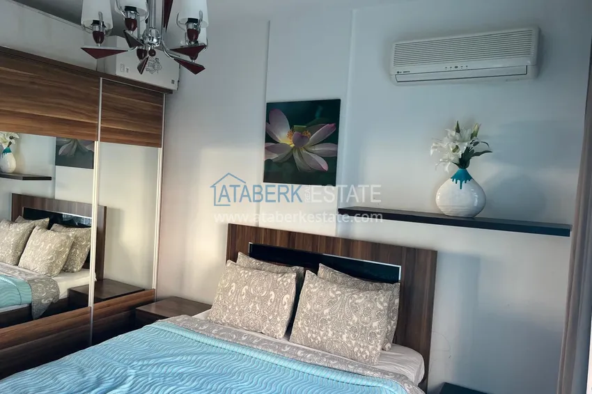 Приобрести Четырёхкомнатная квартира с видом на горы в районе Хурма, Коньяалты, Анталия 18