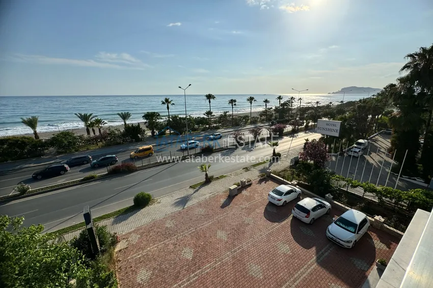 Приобрести Квартира в районе Кестель, Алания с мебелью на первой береговой линии 19