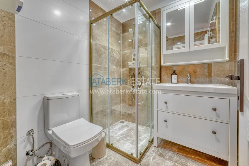 Приобрести Квартира 1+1 с мебелью и всего в 400 метрах от моря, район пляжа Клеопатра - центр Алании 13