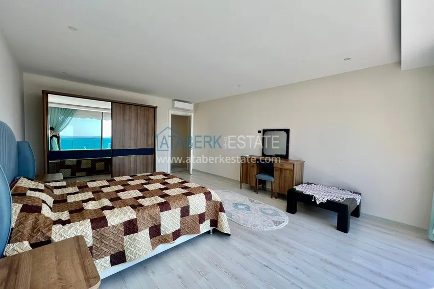 Приобрести Дуплекс 5+1 в комплексе на первой береговой линии. Район Каргыджак, Алания  20 